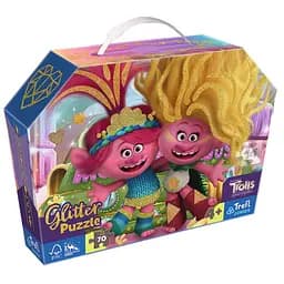 Пазл Trefl глітерний Тролі 70 ел. (53021)