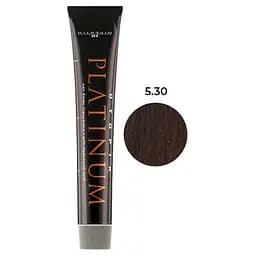 Професійна крем-фарба для волосся Hipertin Platinum 5.30 світлий шатен золотистий натуральний 60 мл