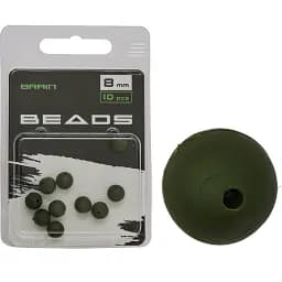 Намистина Brain Beads 8mm (10 шт/уп) Green SGXA-9240-8