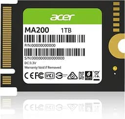 Накопитель SSD Acer m.2 NVMe 1TB MA200 (BL.9BWWA.154)