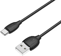 Перехідник Borofone BX19 Benefit Type-C 1m 3A Black
