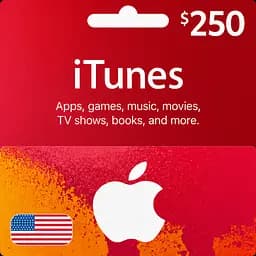 Подарункова карта iTunes / App Store Gift Card 250 usd US-регіон  