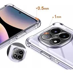 Панель BeCover Anti-Shock для Xiaomi Redmi Note 14 Pro 4G Clear (713036) - мініатюра 4