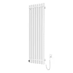 Електрична рушникосушка Navin Levante 450x1400 Sensor права, білий оксамит 10-012033-4880, Білий матовий, Праве, Електронний - мініатюра 3