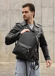 Чоловічий рюкзак Sambag Brix Classic чорний 35 х 25 х 12 см (14511001m) - мініатюра 4