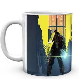 Кухоль GeekLand Cyberpunk:Edgerunners КІберпанк:Ті, що біжать по краю CE 002.01 330 мл білий