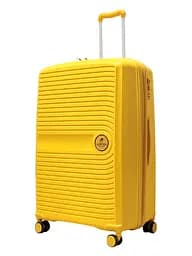 Валіза велика L поліпропілен Airtex 223 78×55×30см 99л Жовтий - мініатюра 2