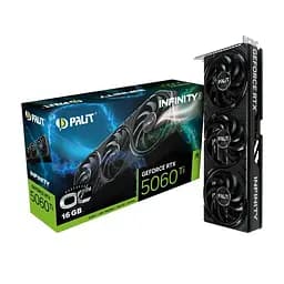 Відеокарта GF RTX 5060 Ti 16GB GDDR7 Infinity 3 OC Palit (NE7506TS19T1-GB2061S)