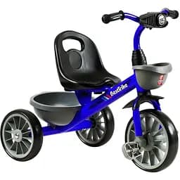 Дитячий триколісний велосипед Best Trike BS-12530 EVA колеса синій
