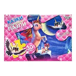 Пазли великі деталі Danko Toys, 30 елементів, Mx30-07 (В асортименті) - мініатюра 4