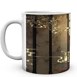 Кружка GeekLand Genshin Impact Геншин Импакт Чжун Ли GN 02.521 330 мл белая