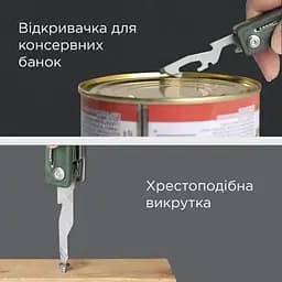 Мультитул Nextool Multi Functional Knife зелений - мініатюра 5