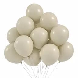Надувні повітряні кулі HTOP 100 шт Party Balloons 30 см Товари для оформлення Дня народження Святкова атрибутика Слонова кістка