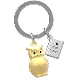 Брелок Metalmorphose Owl & Book (8000020592955)