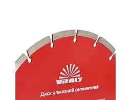 Диск алмазний Vitals сегментний 230х22.2х7 мм (168123) - мініатюра 4