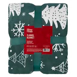 Плед Ardesto Christmas Flannel 160х200 см 100% полиэстер елки (ART0128PB)