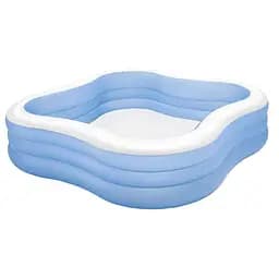 Басейн надувний дитячий Intex 57495 NP Сімейний 229х229x56 см об'єм 1250 л від 3 років