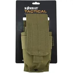 Підсумок під магазини АК Kombat UK Single Original Style Mag Pouch Бежевий (1000-kb-sosmp-coy)
