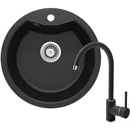 Мойка кухонная Deante Solis + смеситель BEN_262M ZRSB2803