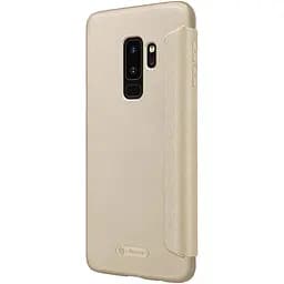 Чохол-книжка Nillkin Sparkle Leather Case Samsung Galaxy S9+ Gold - мініатюра 4