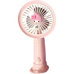 Дитячий портативний USB-вентилятор на акумуляторі Melody рожевий (SD-02)