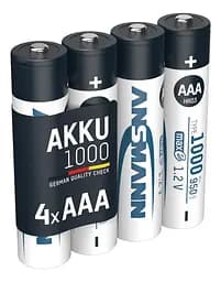 Акумулятори Ansmann AAA/HR03 NI-MH 1000 mAh BL 4 шт (5030882) - мініатюра 10