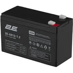 Акумулятор 2E GS 12V 7.2Ah AGM(2E-GS12-7.2) - мініатюра 2