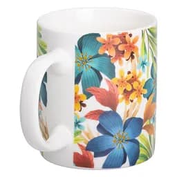 Чашка порцелянова 400 мл, синій Liling Rongxiang Ceramic RX-N240472BL - мініатюра 2