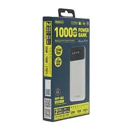 Зовнішній акумулятор REMAX RPP-502 Hunch Series 10000 mAh білий - мініатюра 2