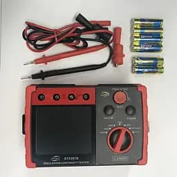 Тестер для опору ізоляції (мегаомметр) (0-5.5 ГΩ) Benetech hoz0009009 - мініатюра 3