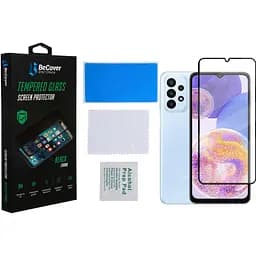 Захисне скло BeCover для Samsung Galaxy A23 SM-A235 / M23 5G SM-M236 Black (707355) - мініатюра 2