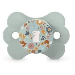 Пустышка Suavinex Wonderland физиологическая в форме бабочки 6-18 месяцев светло-зеленая (308783)