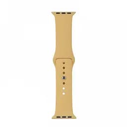 Ремінець Silicone Apple Watch 42/44/45/46/49 mm Beige - мініатюра 2