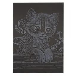 Гравюра А5 Котик-3 ГрА5с-30 эконом-вариант в пакете 21 х 14,8 см