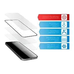 Скло захисне ACCLAB Full Glue Apple iPhone XR/11 (1283126508196) - мініатюра 3