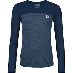 Кофта Ortovox 150 Cool Logo LS W XS Темно-синій (1054-025.001.1221)