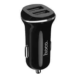 Автомобільний зарядний пристрій Hoco Z1 Black + USB Cable XiaomicroUSB (2.1A)
