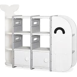 Стеллаж Mealux Bubbles White (KD-E057 White)