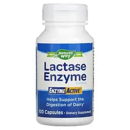 Формула фермента лактазы Nature's Way Lactase Enzyme Formula 100 капсул