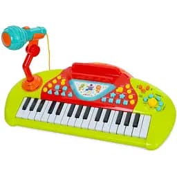 Детское игровое пианино Infunbebe LML7710(Red) с микрофоном
