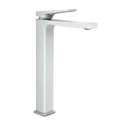 Смеситель для умывальника Mixxus Premium Grog 001 High MI5941 Белый матовый