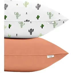 Набір наволочок Cosas Terrakot Cactus 50х70 см (SetPillow_Cactus_Terrakot_50х70)