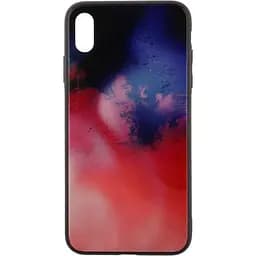 Чохол-накладка Toto Print Glass Space Case Apple iPhone XS Max Candy