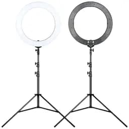 Тримач з кільцевим освітленням Grand ZM448 18" 180 см Tripod Stand лампа зі штативом