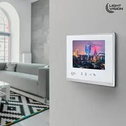Відеодомофон 7” Light Vision MACAO FHD White (82-00202) - мініатюра 6