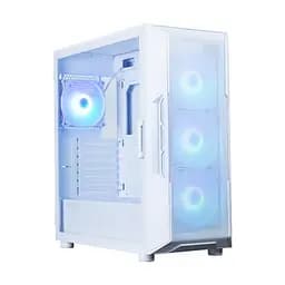 Zalman Корпус I3 Neo ARGB V2 без БР, 2xUSB3.0, 1x Type C, 4x120мм, ARGB, VGA 355мм, LCS ready, TG Side Panel, ATX, білий - мініатюра 6