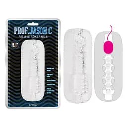 CH38290 Мастурбатор гель Chisa Prof.Jason C Palm Stroker No.5 Clear
