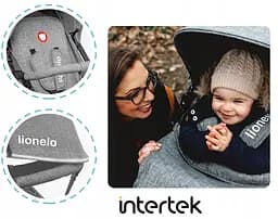 Прогулянкова коляска Lionelo Annet Plus Concrete - мініатюра 7