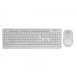 Комплект A4Tech FG1012 Wireless White