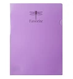 Папка-уголок А4, Pastel, сиреневый, 12 шт. в упаковке